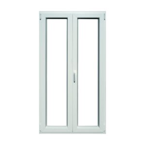 Finestra PVC 2 ante, colore bianco